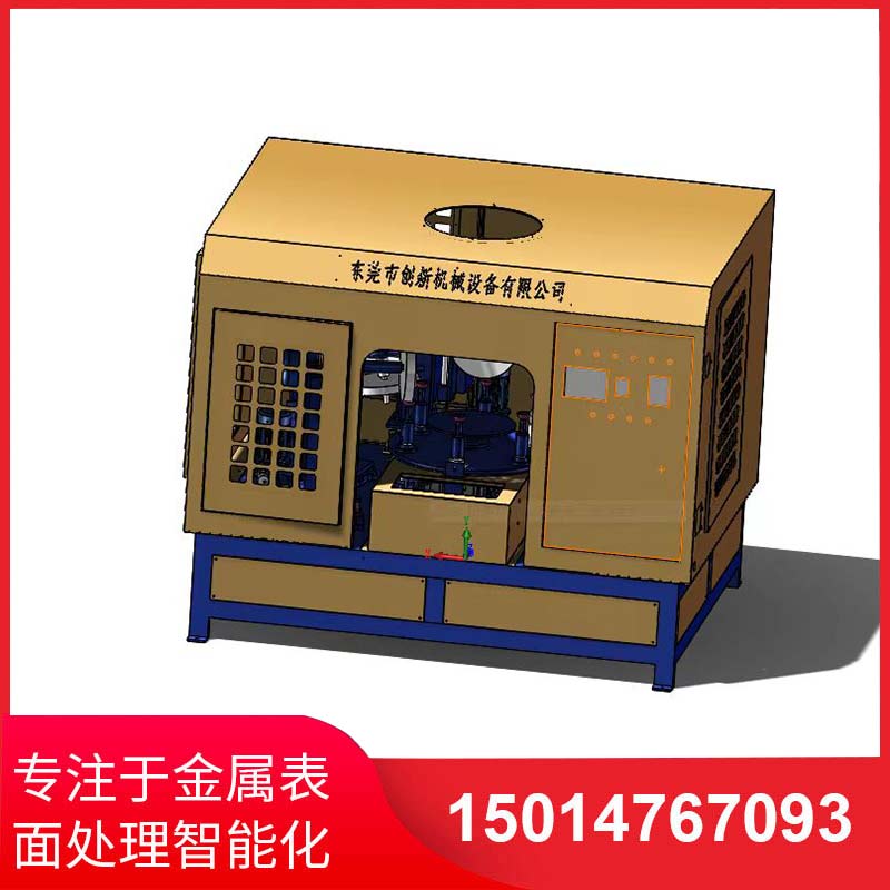 五磨頭圓(yuan)盤(pan)自(zi)動(dong)抛光機